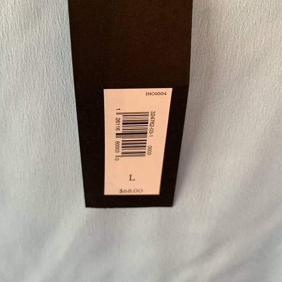 NWT Banana Republic pale blue top. Silky. - Picture 2 of 5
